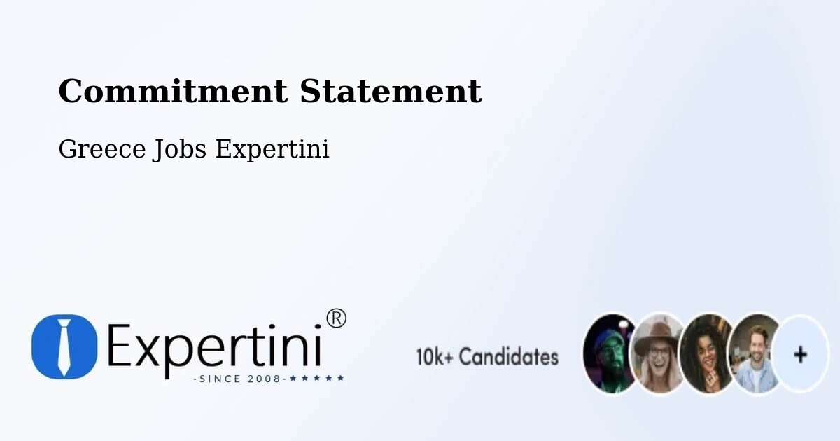 Corporate Commitment – Artesianó - Greece Jobs Expertini