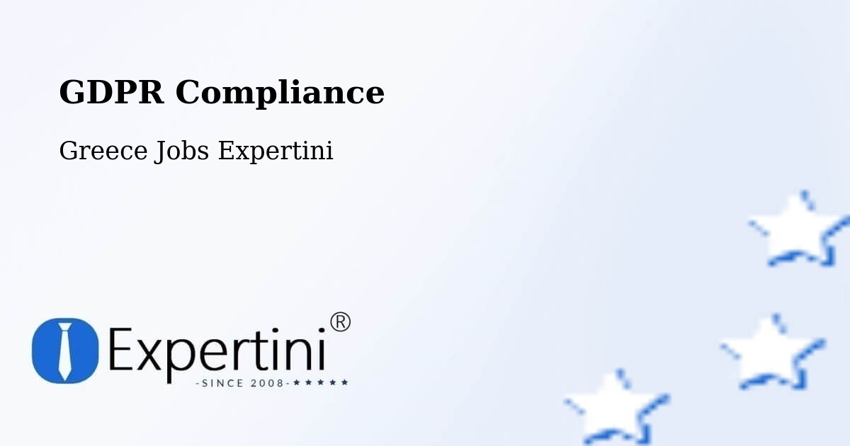 EU GDPR Compliance Statement – Artesianó - Greece Jobs Expertini